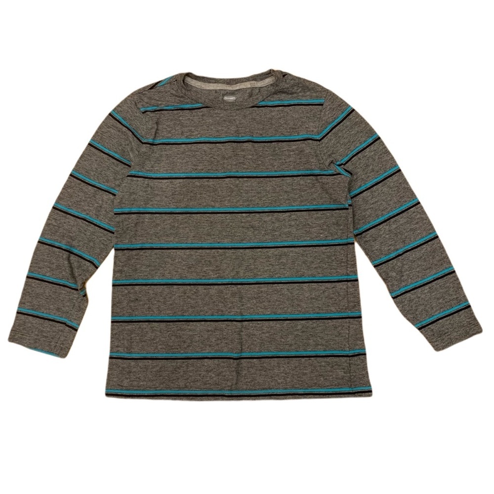 Old Navy Striped Long Sleeve Shirt Boys Size 8